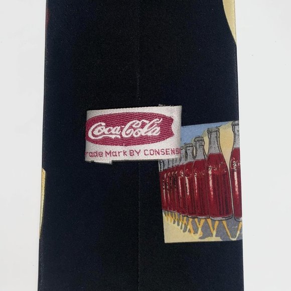 Men's Coca Cola Vintage Suit Tie- Excellent Condition - Picture 4 of 4